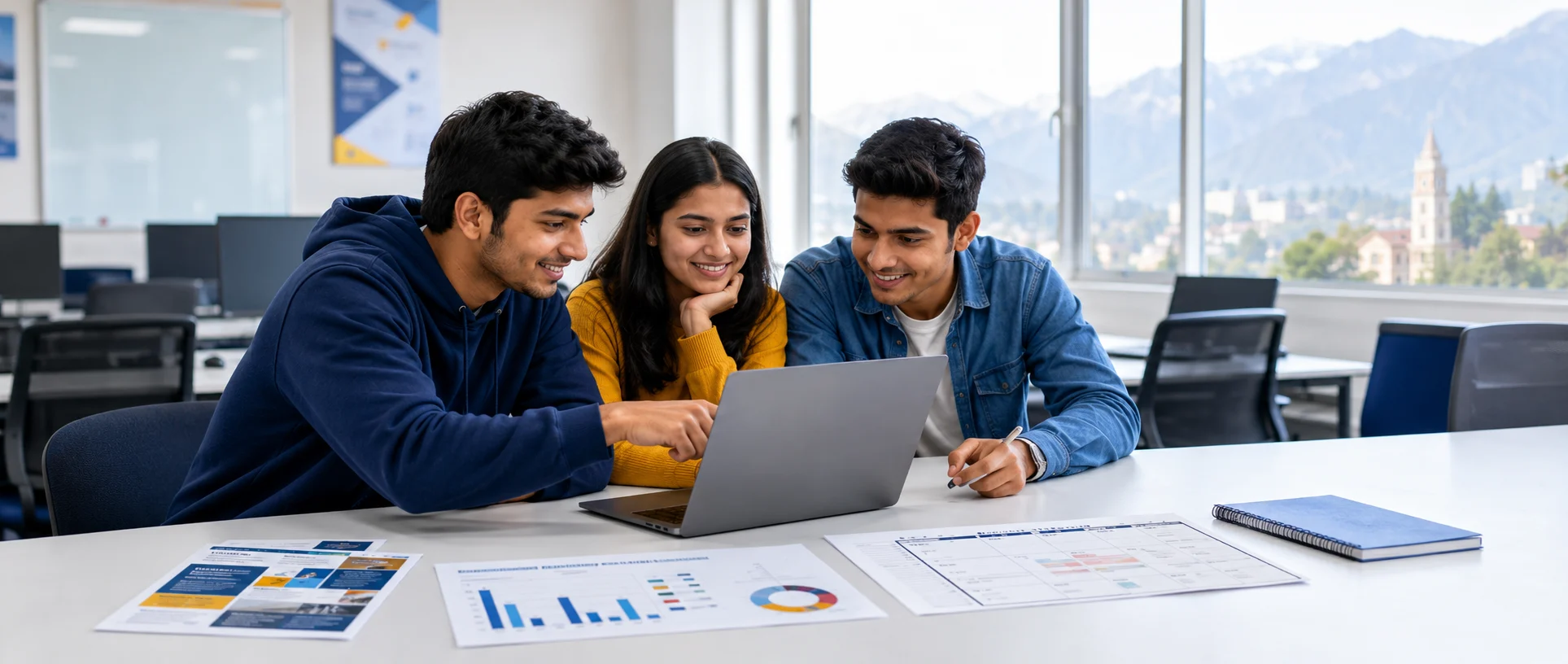 Practical projects completed by computer course students in Dehradun