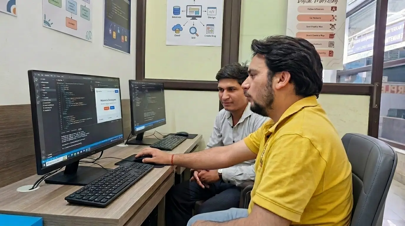 ACME IT Centre computer lab and classroom in Dehradun